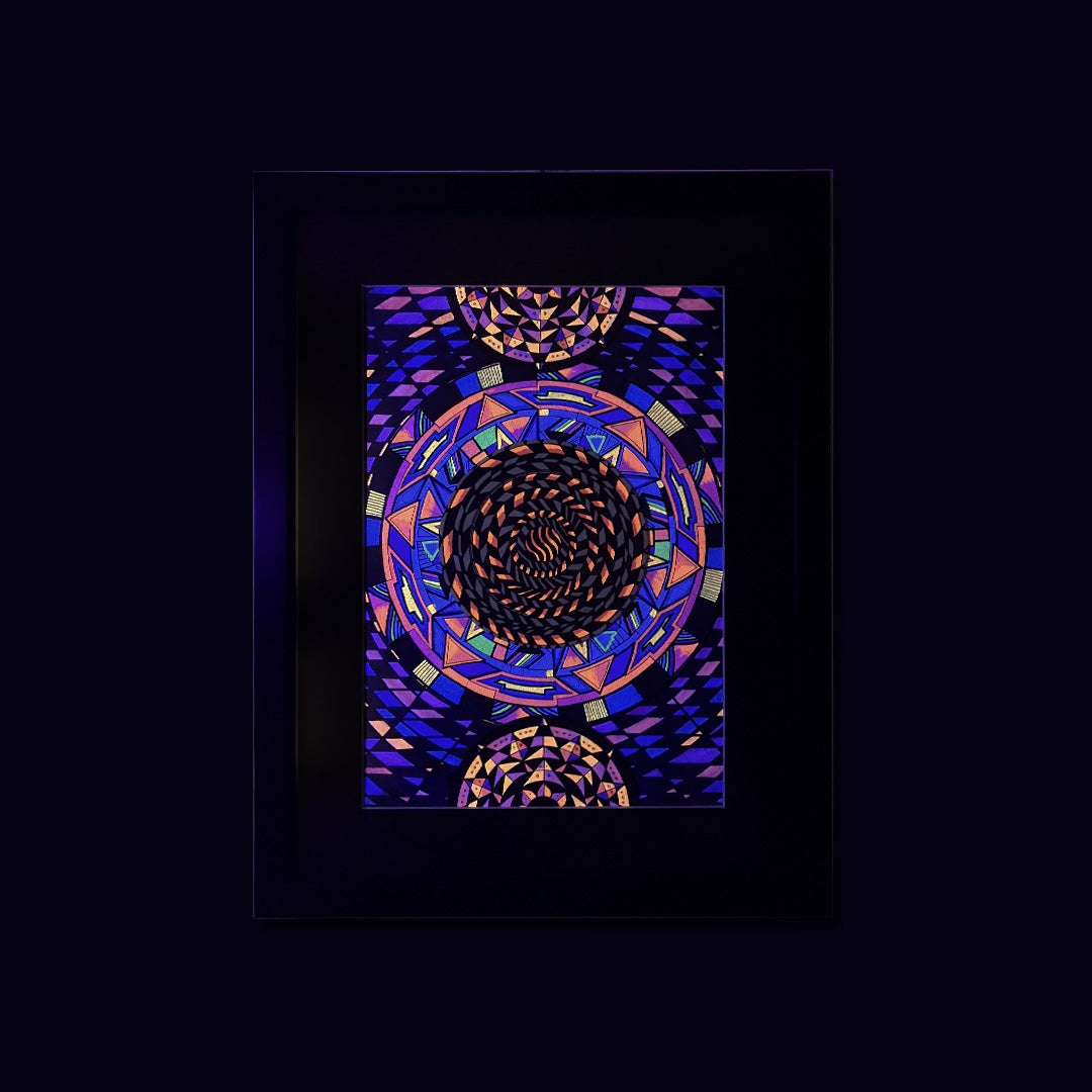 CIRCLE HONG KONG - Trip must good (Painting with frame)
