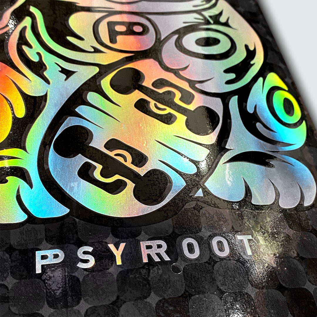 PSYROOT - Lucky Cat Deck (Chrome) 8.25"