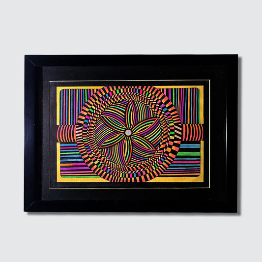 CIRCLE HONG KONG - Movement (Painting with frame)