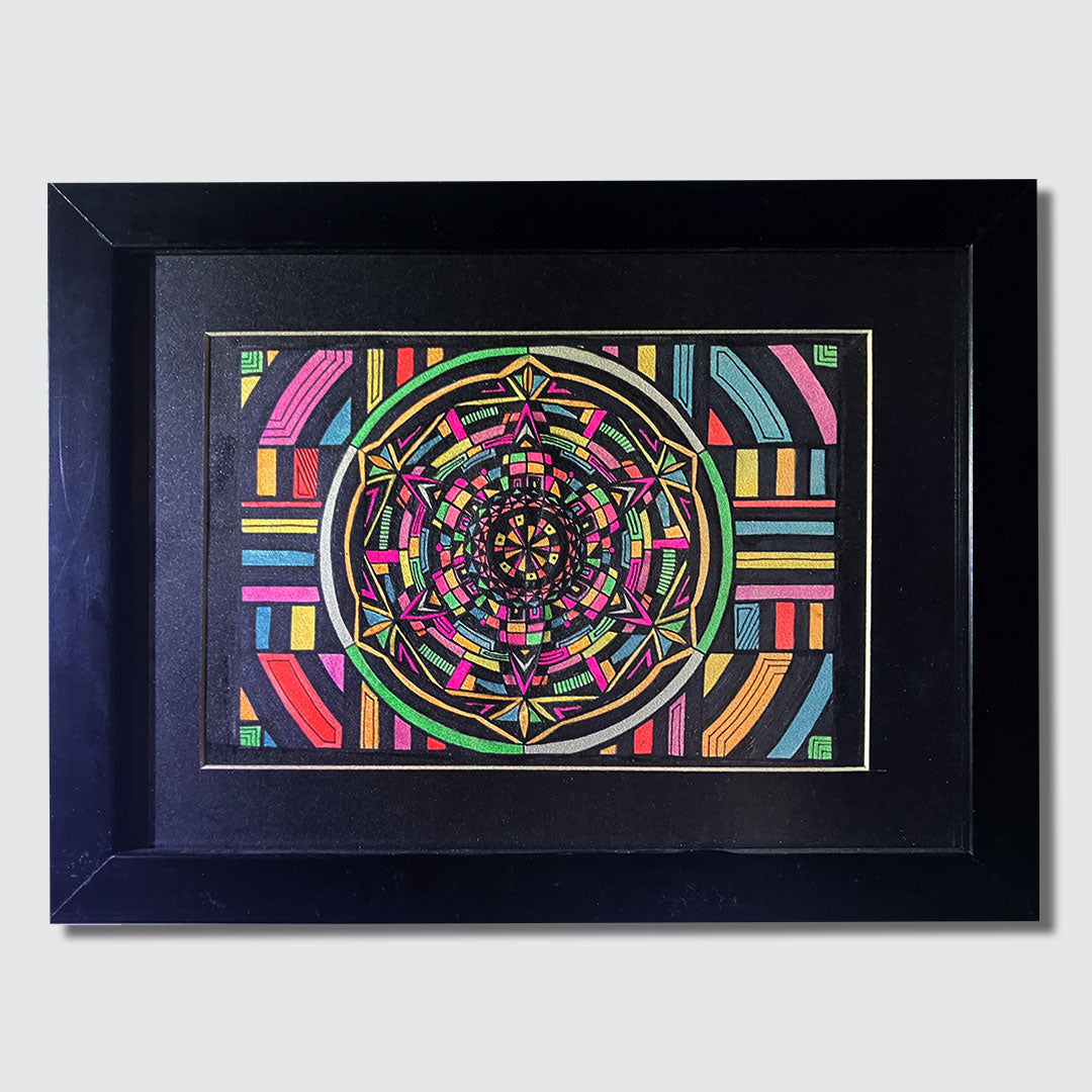 CIRCLE HONG KONG - Basic (Painting with frame)