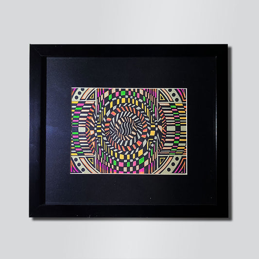 CIRCLE HONG KONG - CIR (Painting with frame)
