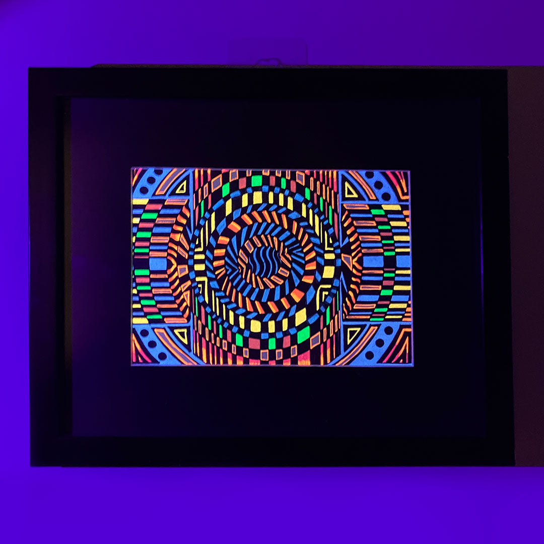 CIRCLE HONG KONG - CIR (Painting with frame)