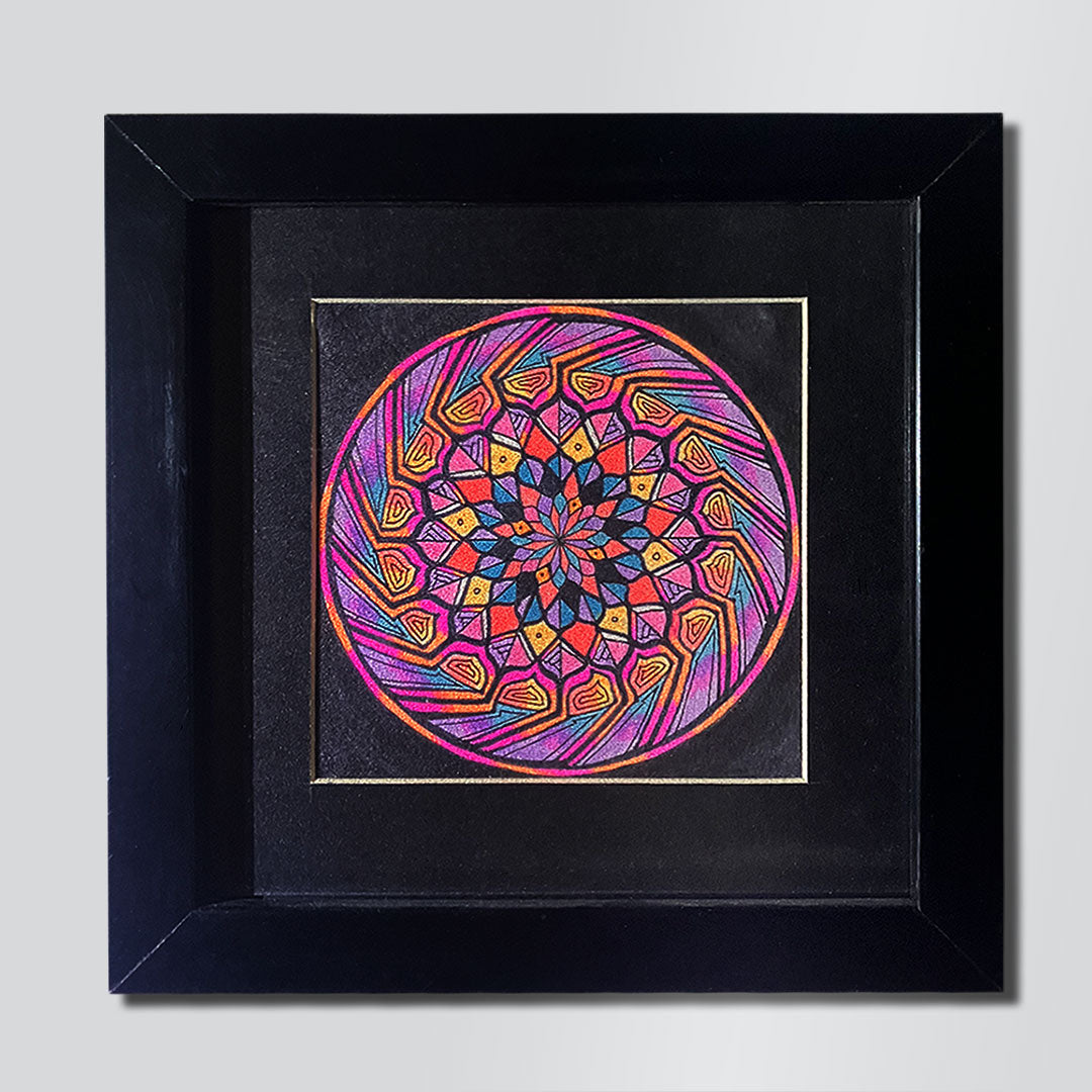 CIRCLE HONG KONG - Focir (Painting with frame)