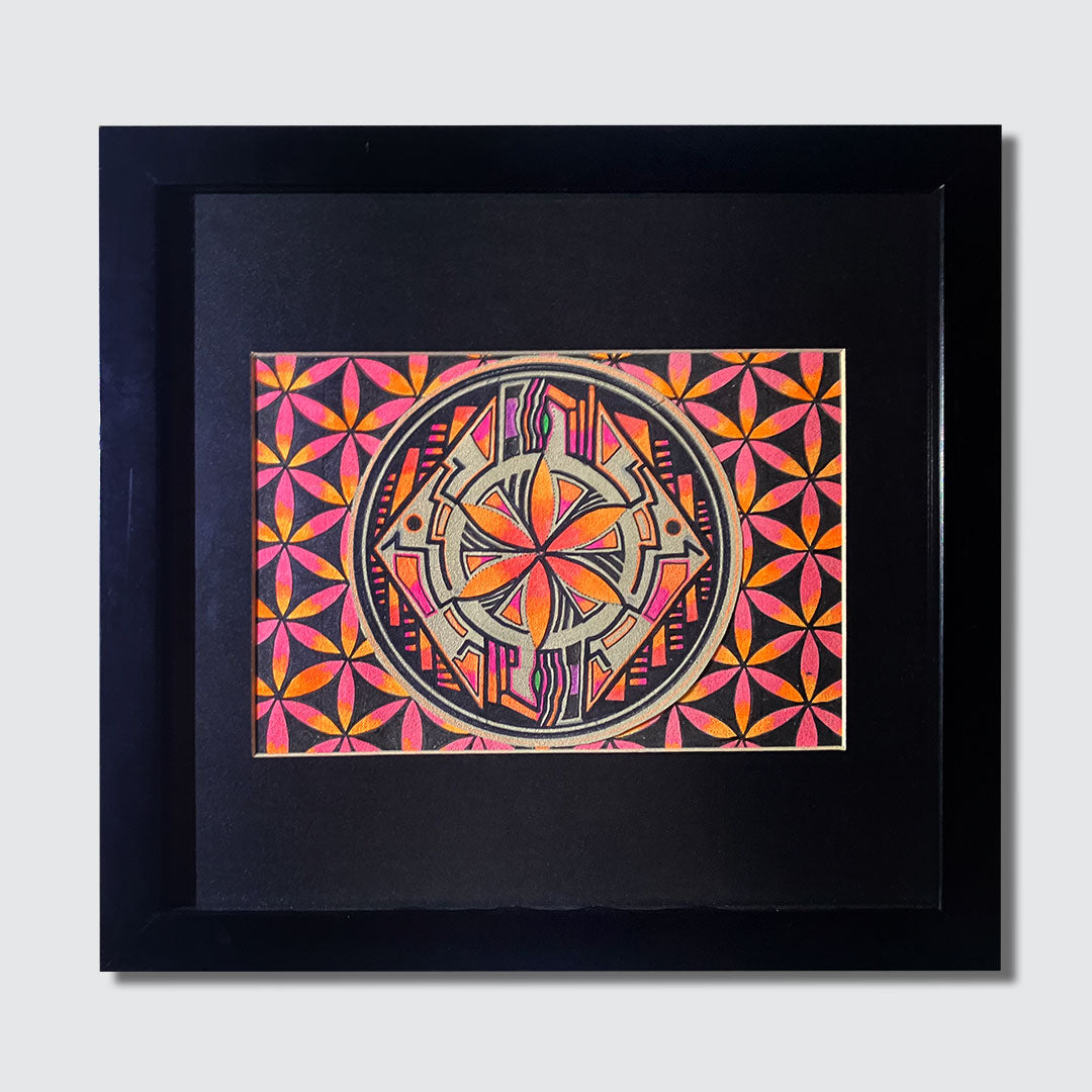 CIRCLE HONG KONG - Circle of Life (Painting with frame)