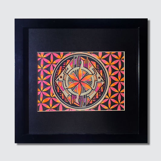 CIRCLE HONG KONG - Circle of Life (Painting with frame)