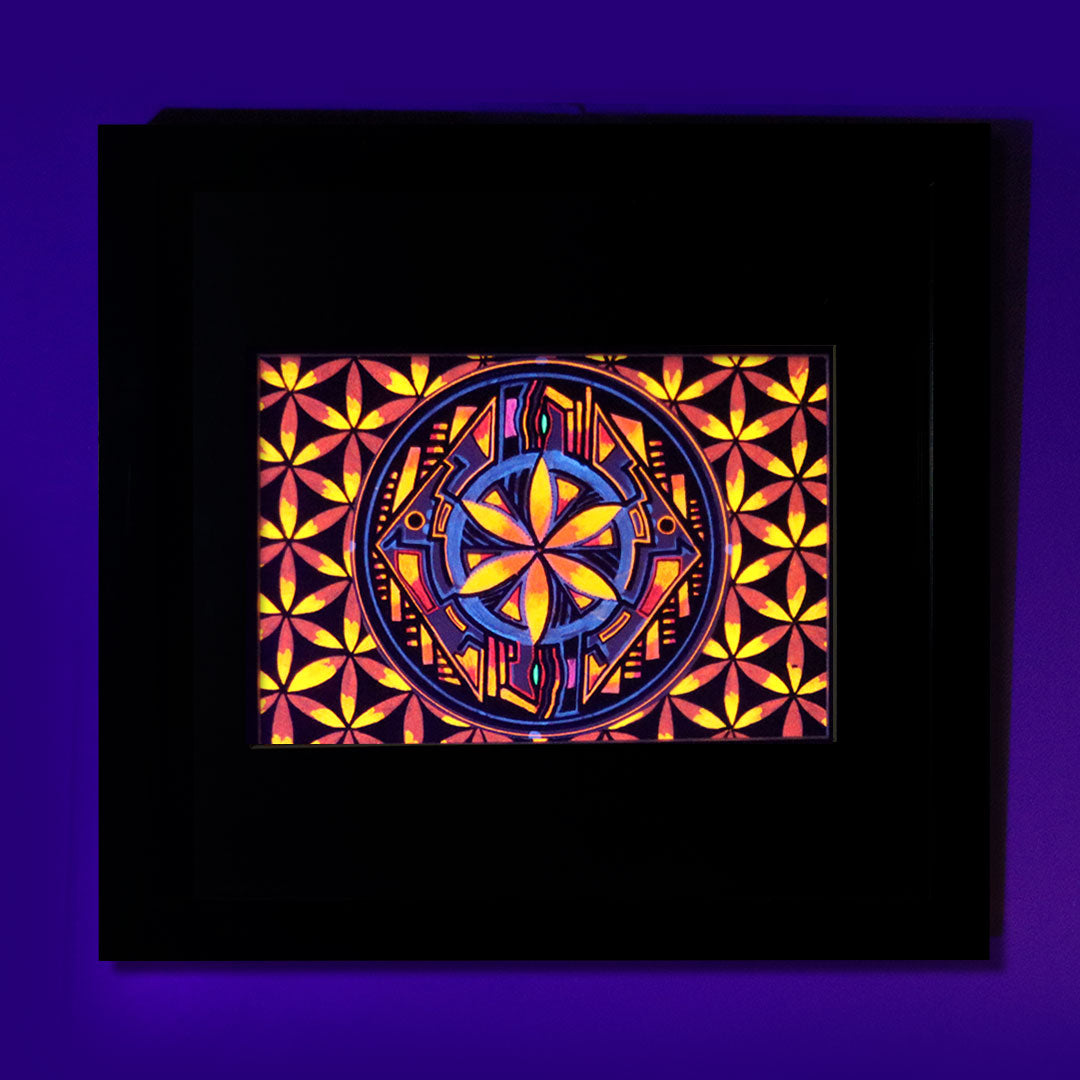 CIRCLE HONG KONG - Circle of Life (Painting with frame)