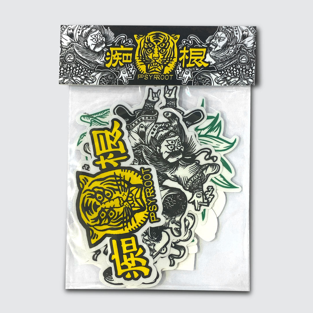 PSYROOT - Sticker Pack (10 stickers)