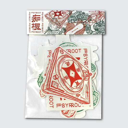 PSYROOT - Sticker Pack (10 stickers)