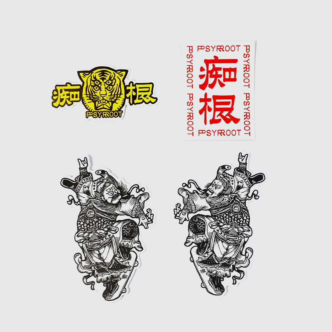 PSYROOT - Sticker Pack (10 stickers)