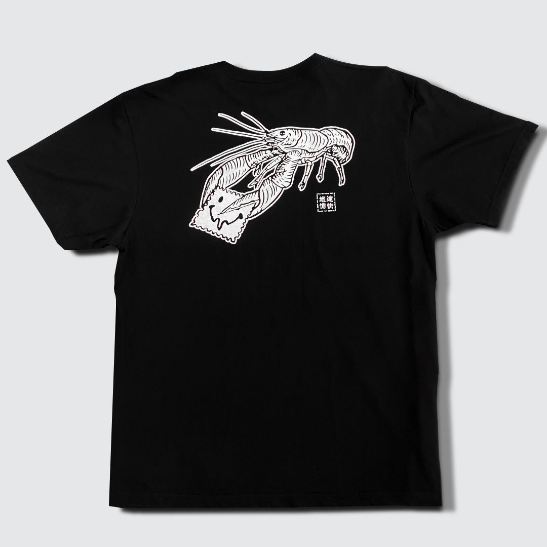 PSYROOT - 旅途愉快 Stamp Tee (Black)