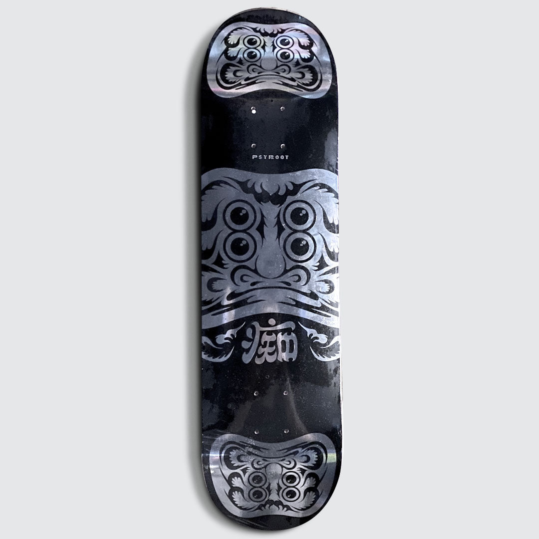 PSYROOT - Daruma Deck (Silver) 8.0"