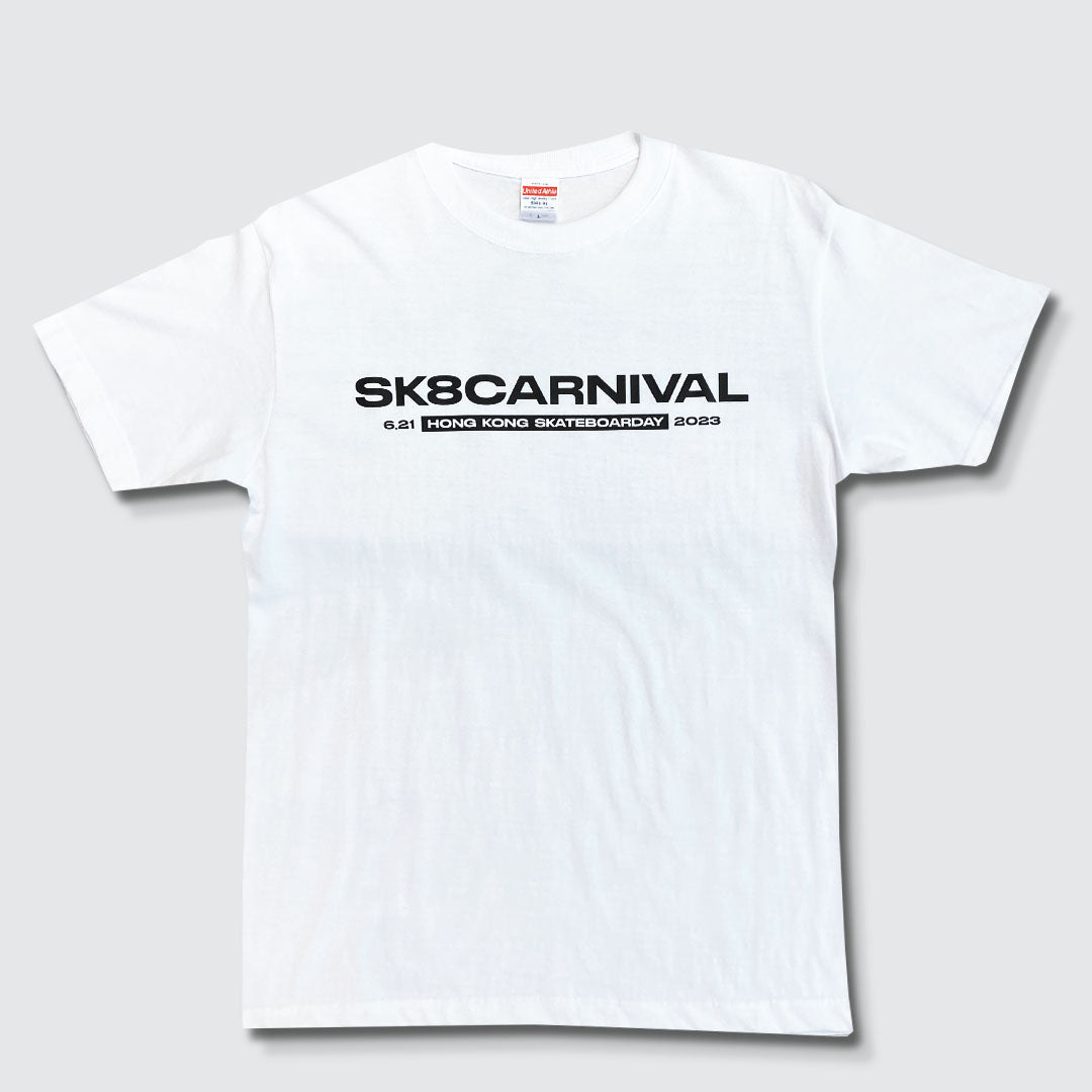 PSYROOT - SK8CARNIVAL Go Skateboarding Day 2023 Event Tee (White)