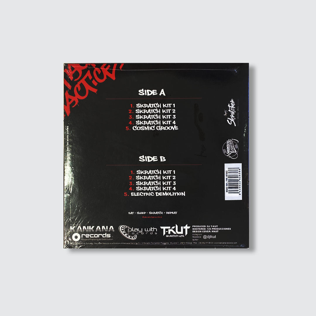 VINYL - 7" Scratch Practice Vol.1 (Limited orange vinyl)