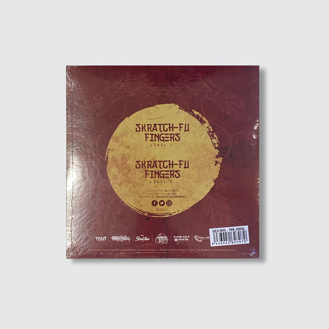 VINYL - 7" Skratch Fu-Fingers (Limited Gold Vinyl)