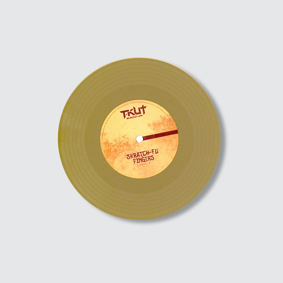 VINYL - 7" Skratch Fu-Fingers (Limited Gold Vinyl)