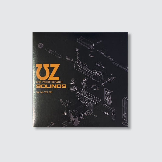 VINYL - 7" UZ Skip Proof Scratch Sounds (Dark Grey Vinyl)